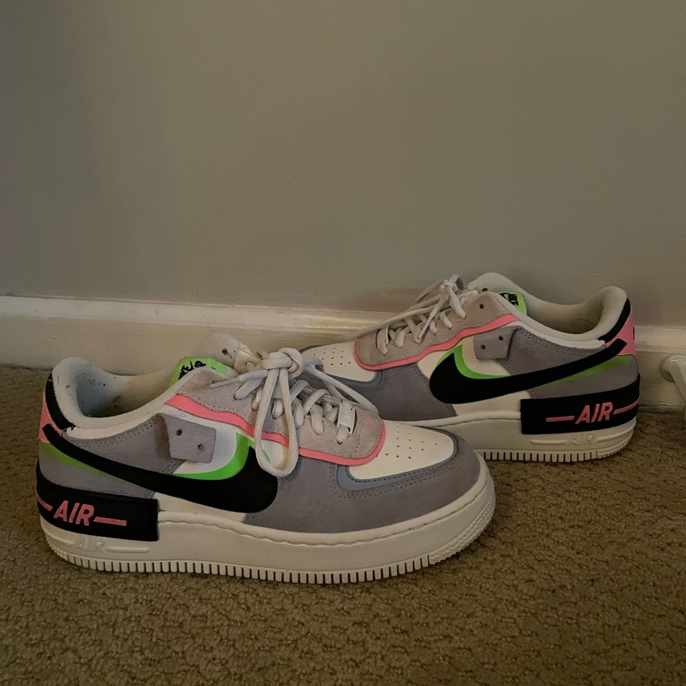 Nike shadow air force ones size 9 woman’s